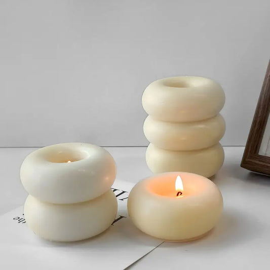 Sweet Donut Candle